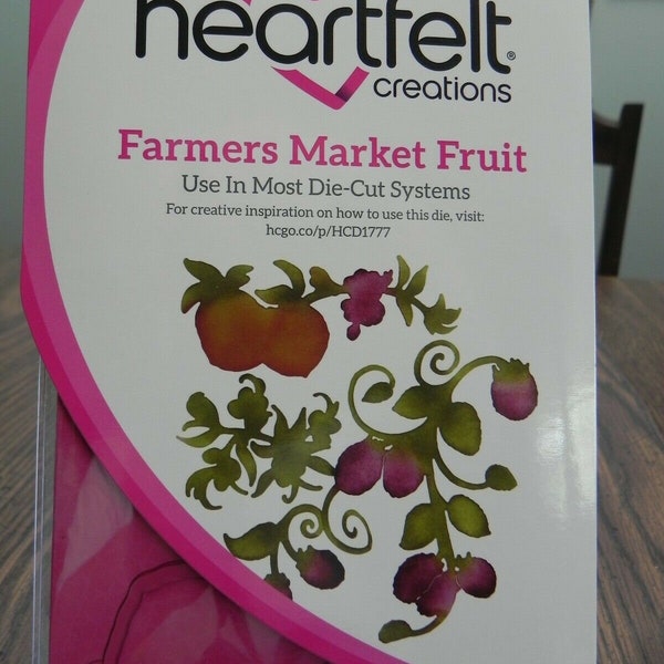 Heartfelt Creations Farmers Market Fruit Die - HCD1-777