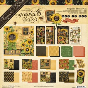 Graphic 45 Keepsake Edition Let it Bee