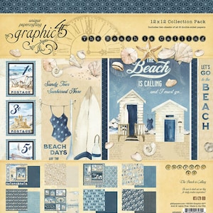 The Beach is Calling 12×12 Collection Pack