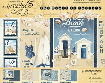 The Beach is Calling 12×12 Collection Pack