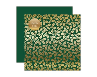 Echo Park Gold Foiled Cardstock