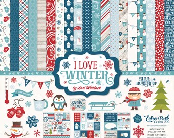 Echo Park I Love Winter Collection Kit