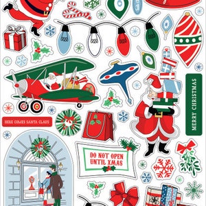 Carta Bella Merry Christmas Chipboard Accents