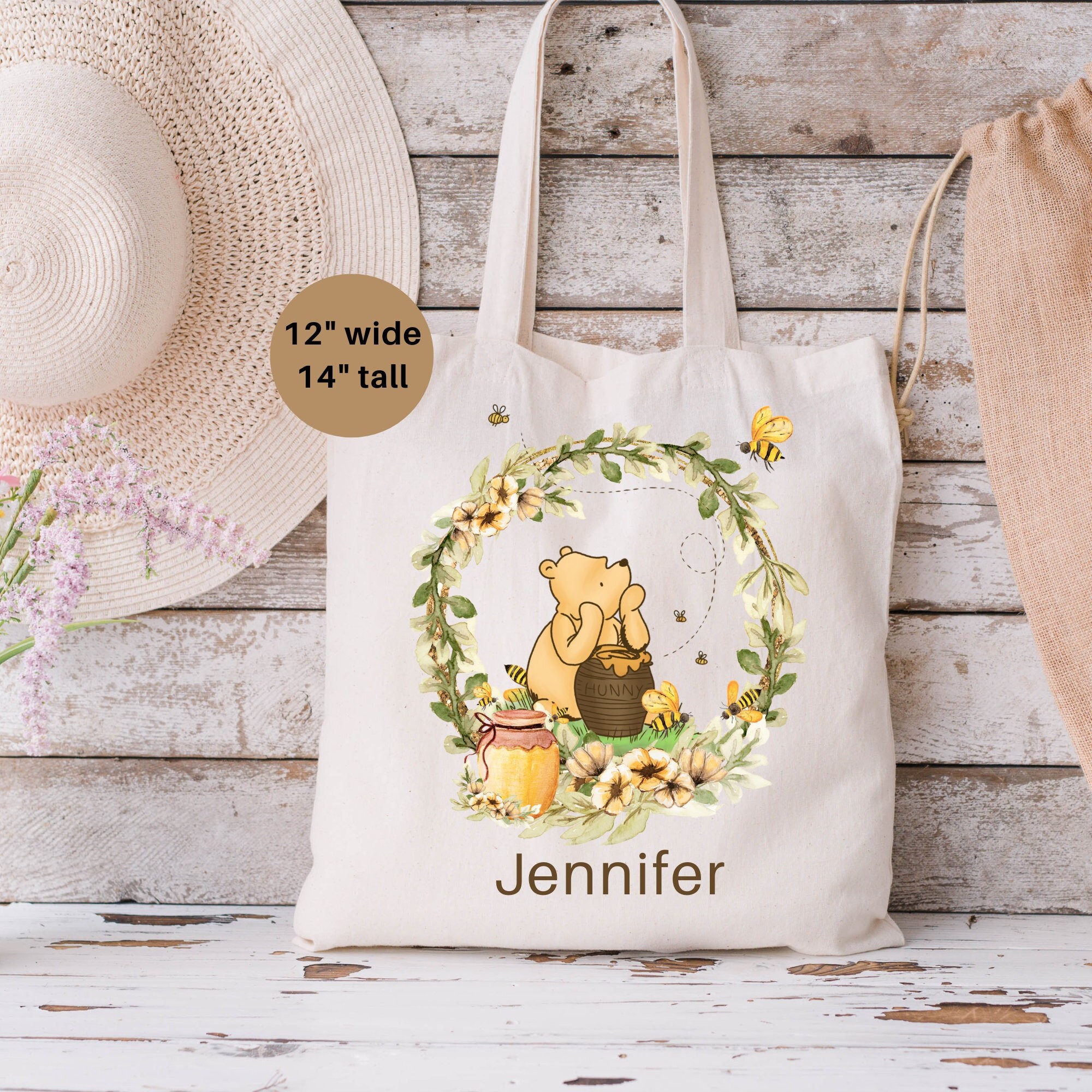 THUN Disney® Winnie The Pooh fabric shopper