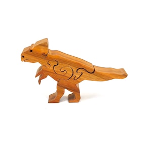 Wooden Microceratops Puzzle