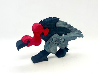 Wooden Vulture Puzzle