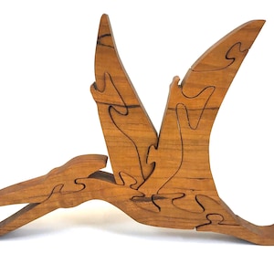 Wooden Pterodactyl Puzzle