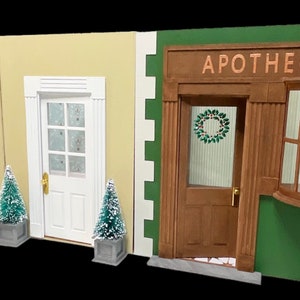 Lot de porte d&#39;époque maison de poupée fichier SVG pour machines Cricut Maker