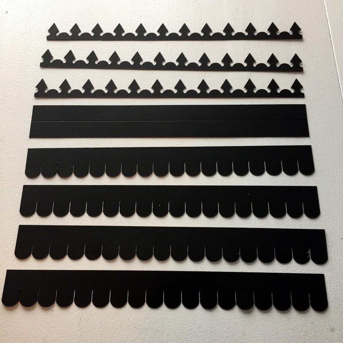 SVG File to make Miniature Dollhouse Shingles on a Cricut or Etsy