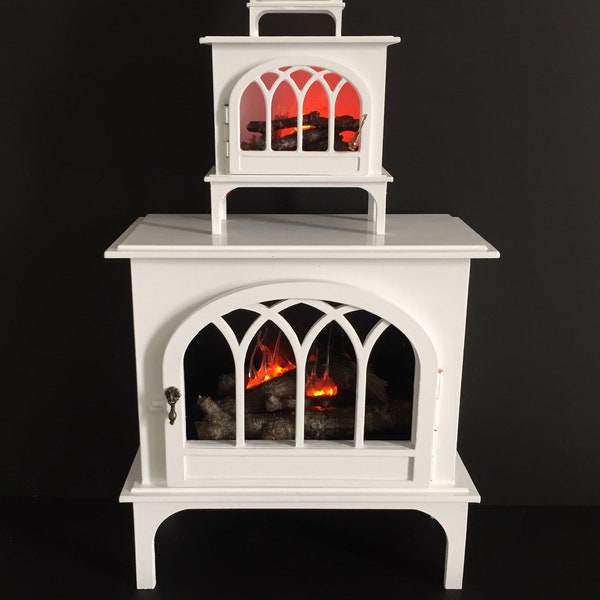 SVG File Dollhouse Miniature Traditional Stove for Cricut Maker machines