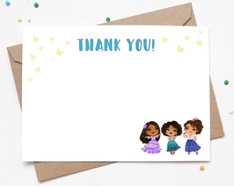 Magical Family Thank You Card | Birthday Thanks