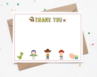 Toy Story Thank You Card | Instant Download