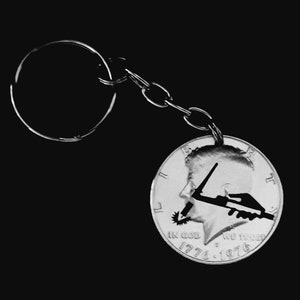 TIG Welder, Welder Gift, Cut from a coin, TIG, Key chain, Hand Cut Coin