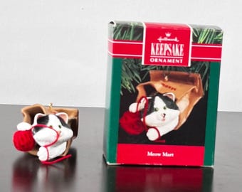 Hallmark Meow Mart 1990 Keepsake Ornament QX444-6