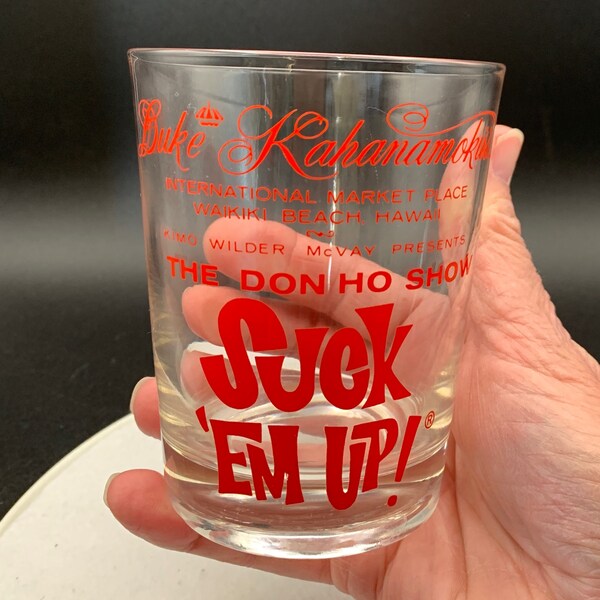 Don Ho Vintage Glass Etsy