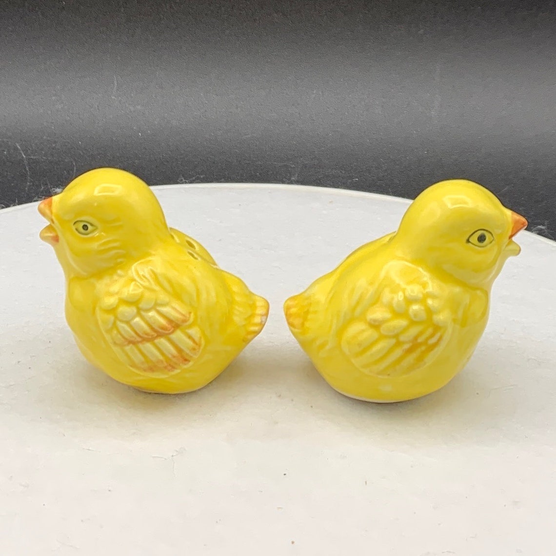 Vintage Deviled Egg Server With Salt and Pepper Shakers Made Etsy