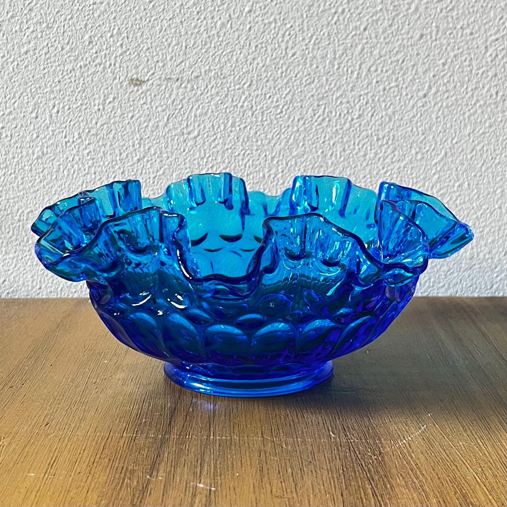 Fenton Ruffled Bowl - Etsy