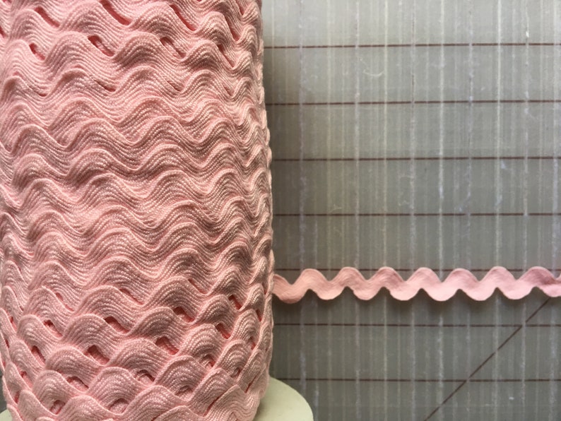 Pink 1/2 inch Poly Ric Rac Rick Rack 10 yards Etsy