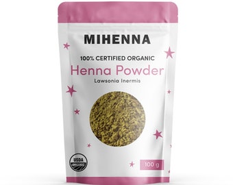 Henna Hair Dye (Chemical Free - USDA Organic Certified)