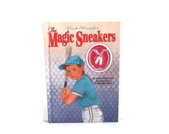 The Magic Sneakers Vintage Hardcover Book by Jane P Resnick Illustrated by Ned Butterfield