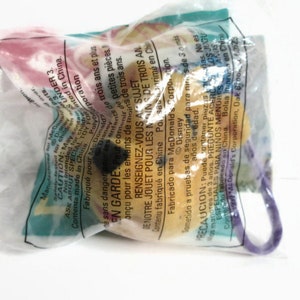 Disney&#39;s Winnie the Pooh, Soft Toy, Plush Animal Head with Clip On, 1999 McDonald&#39;s Happy Meal Toy