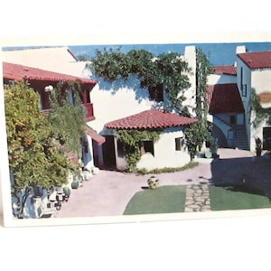 Vintage California Postcard El Paseo Santa Barbara