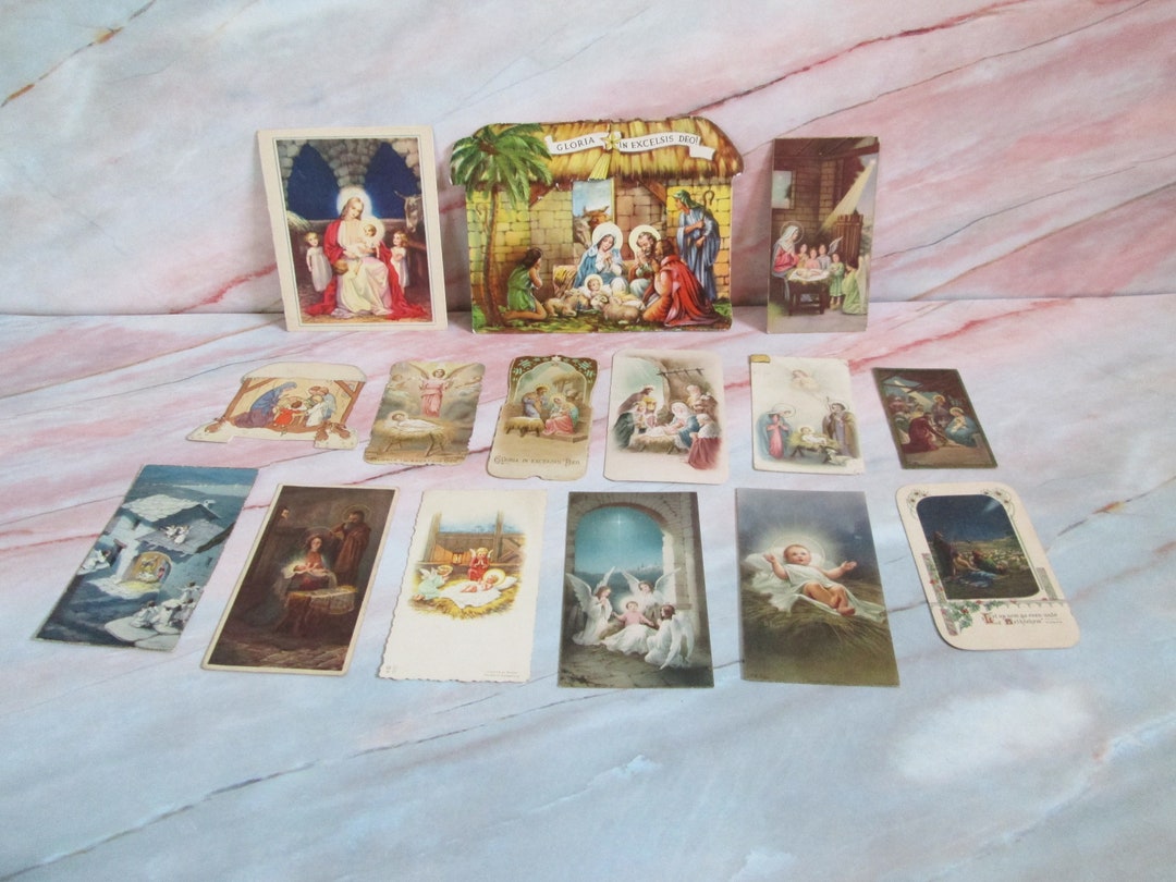 Vintage Catholic Ephemera of Christmas From the Late 1930s and Etsy
