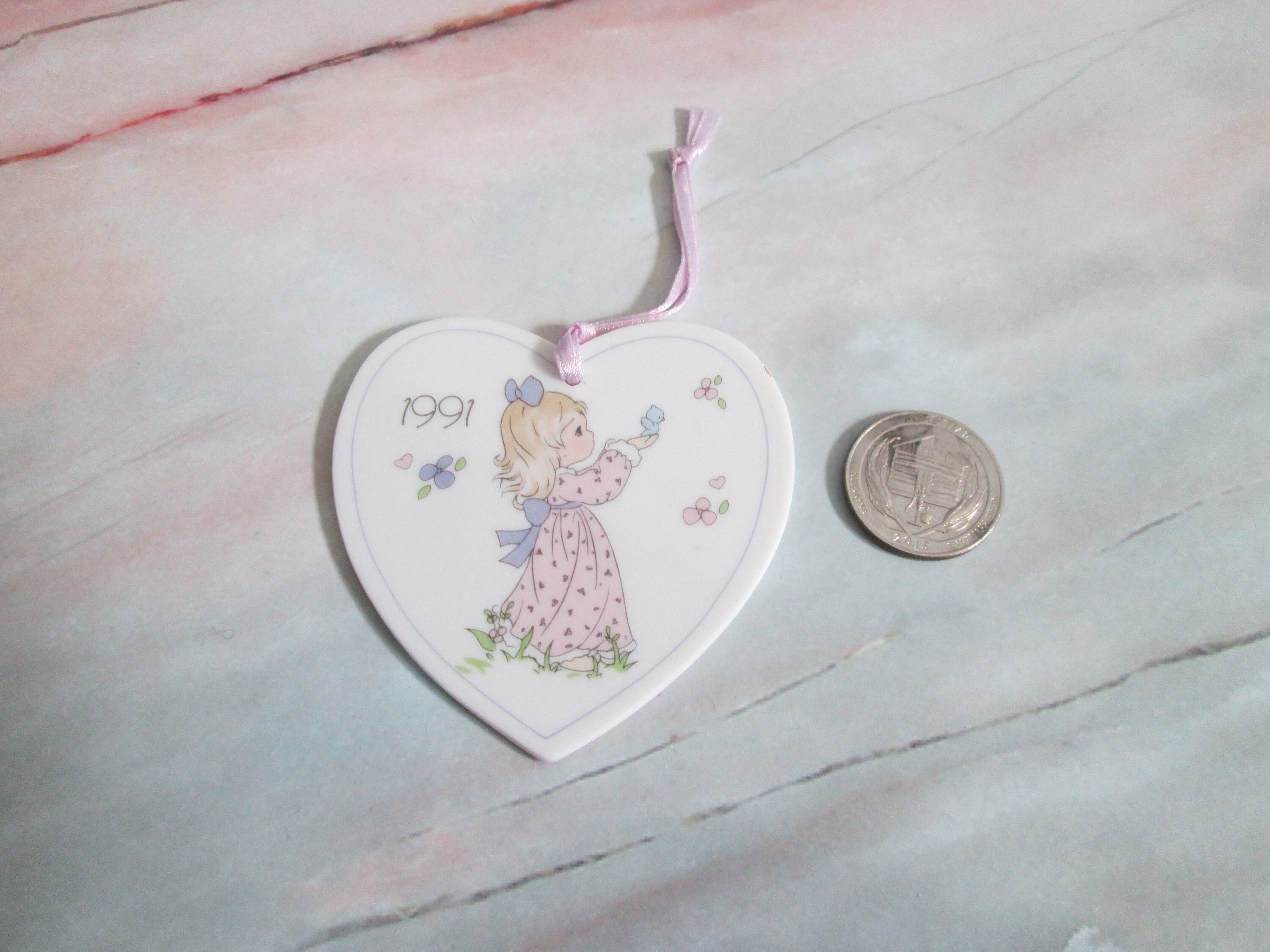 1991 Easter Seal Commemorative Ornament by Enesco Sharing The Etsy