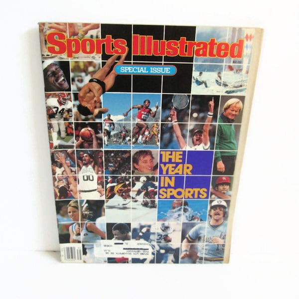 1982 The Year in Sports, Vintage Sports Illustrated Magazine, Special Issue, Pictures and Year-End Review