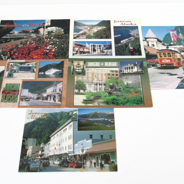 Six Juneau Alaska Postcards Arctic Circle Enterprises