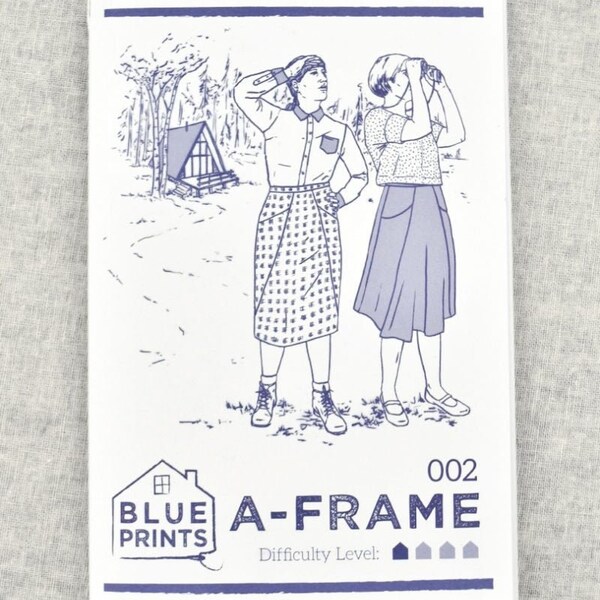 Blueprints For Sewing A-Frame Pencil & A-Line Skirt Pattern