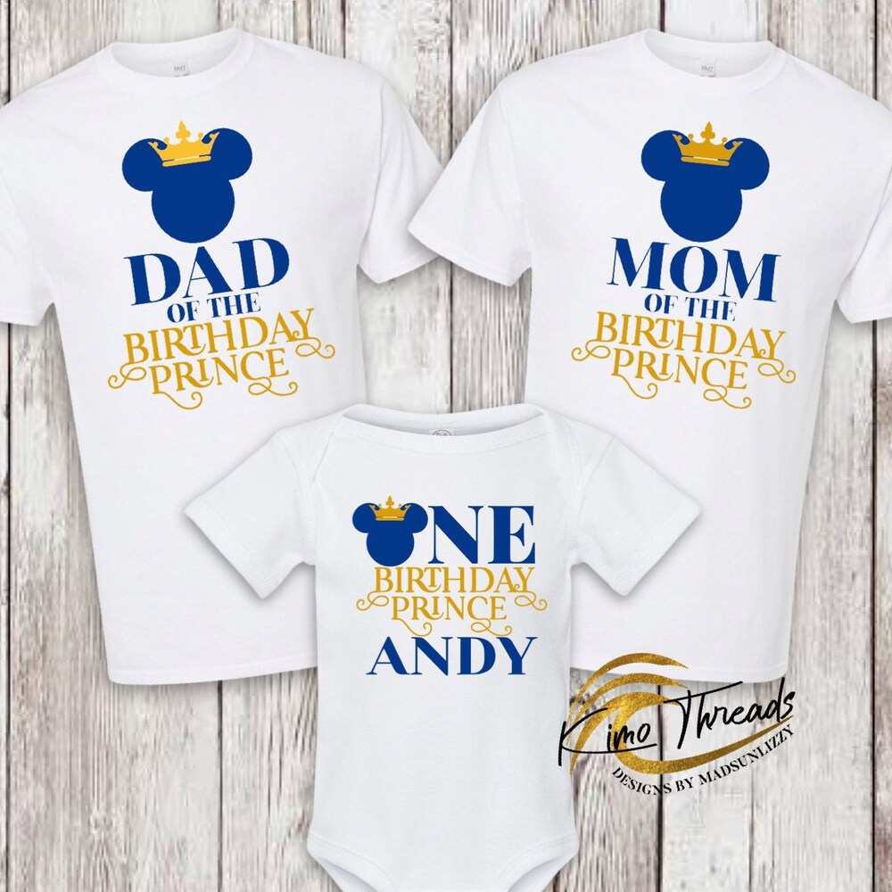 Royal Disney Inspired Family Matching Shirts, Family Vacation Shirt, Disney Trip, Matching Custom Family Shirt, Birthday Family Shirts
