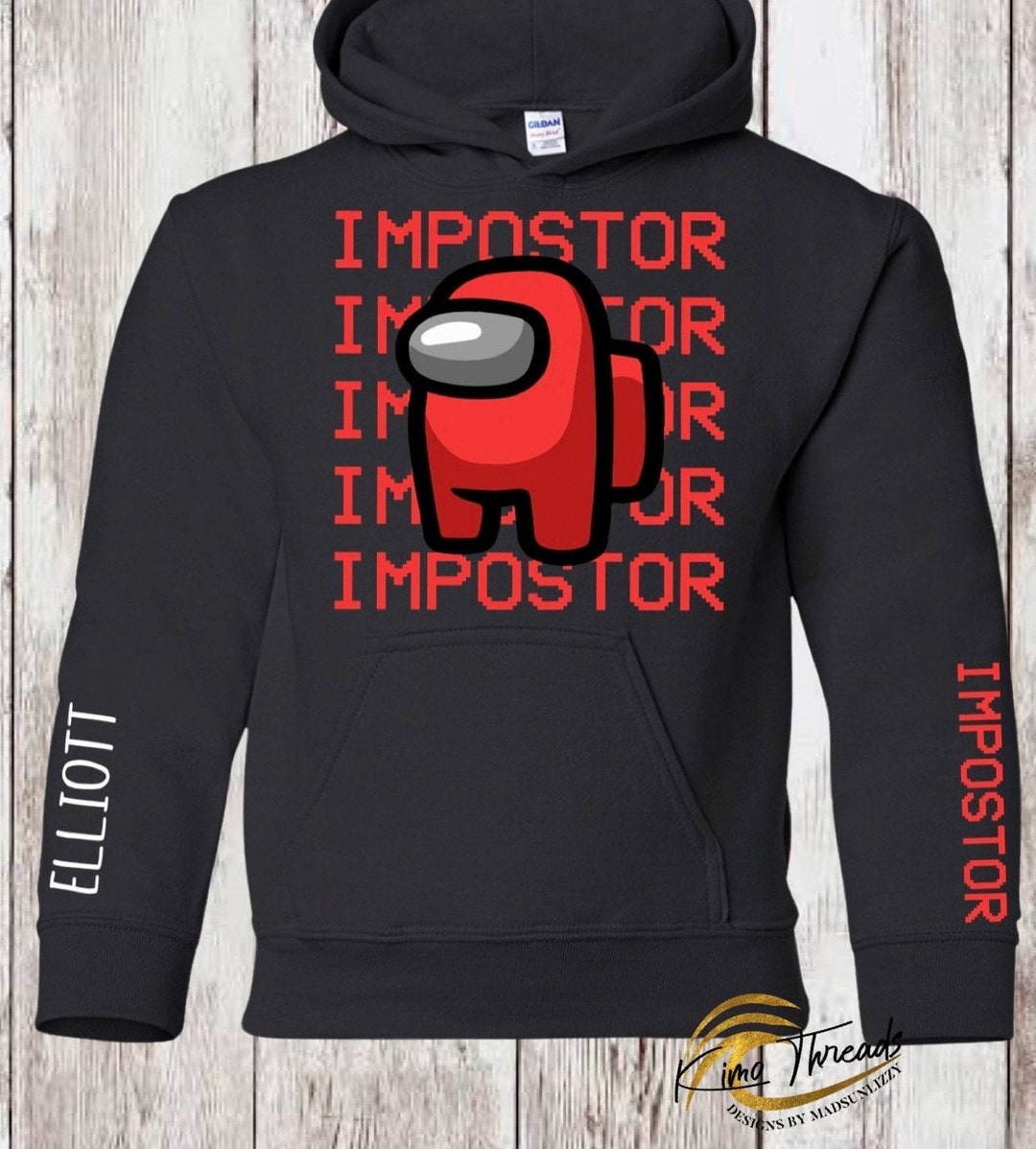 Among us hoodie kind hotsell