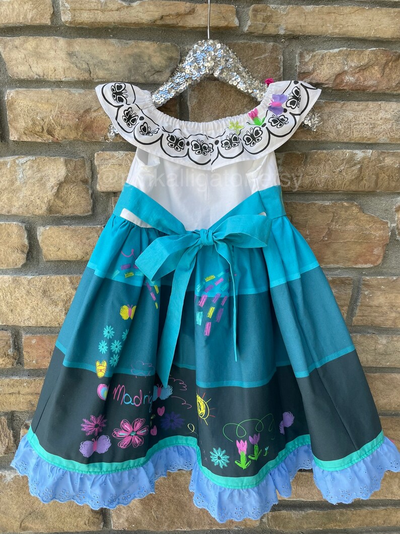 Mirabel Encanto Inspired Costume Dress for Babies Toddlers and Etsy