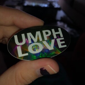 UMPH LOVE Vinyl Sticker // Umphrey's Mcgee Sticker. - Etsy