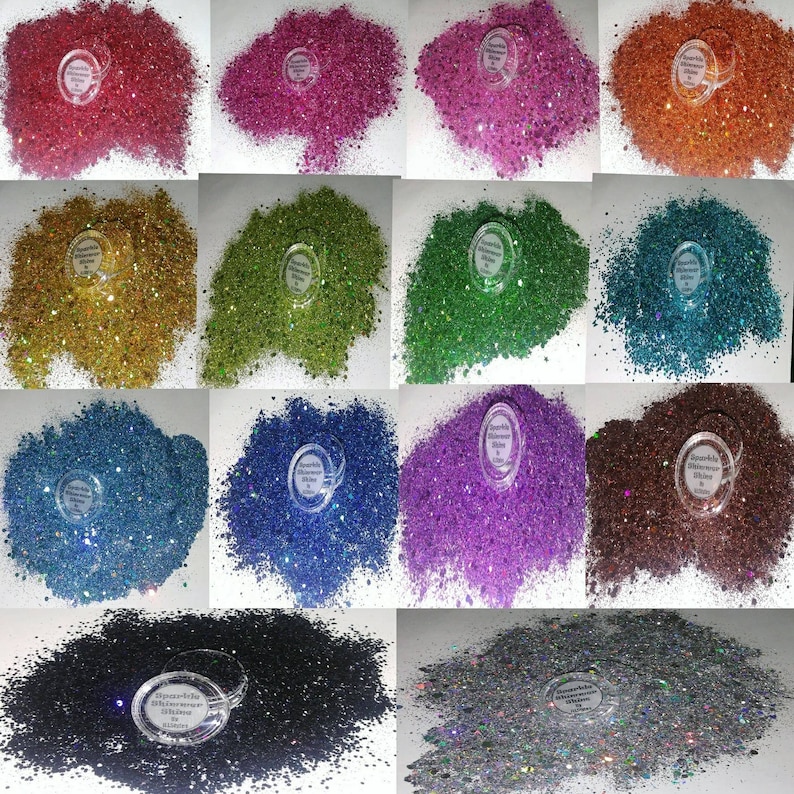 Holographic Glitter. 17 different kinds to choose from. Sparkle shimmer shine by iLLStyles image 1