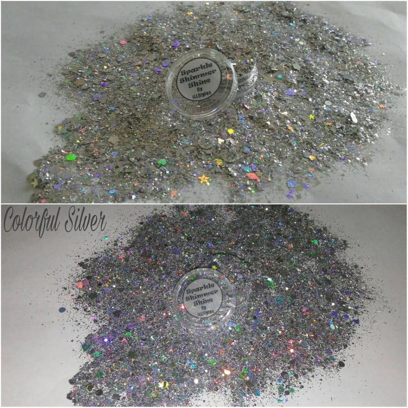 Holographic Glitter. 17 different kinds to choose from. Sparkle shimmer shine by iLLStyles image 6