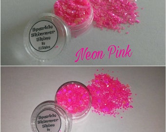 Neon glitter. 9 different kinds to choose from. Sparkle shimmer shine by iLLStyles.