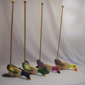 Push duck, duck walker, flapper duck