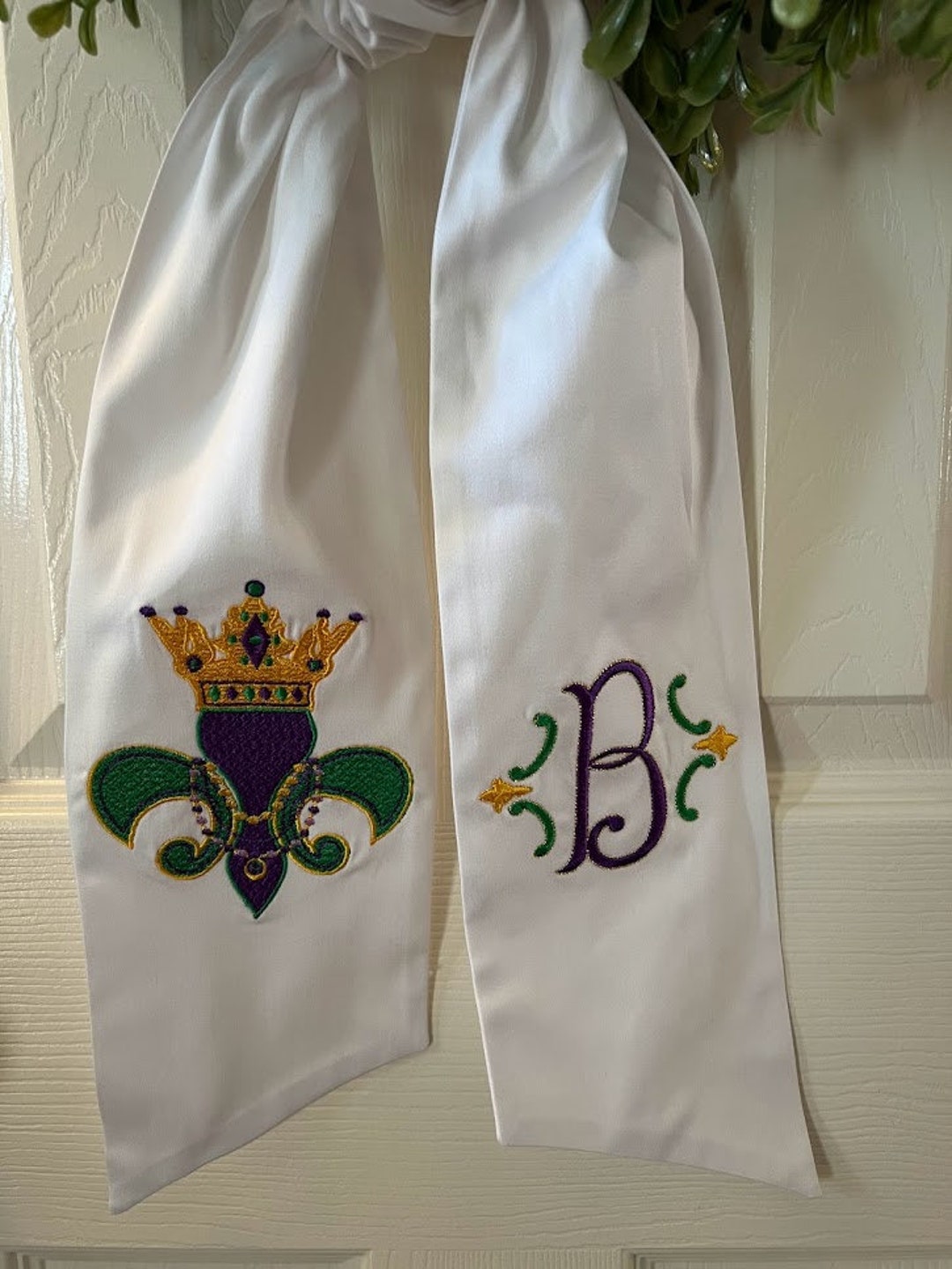 mardi gras sash