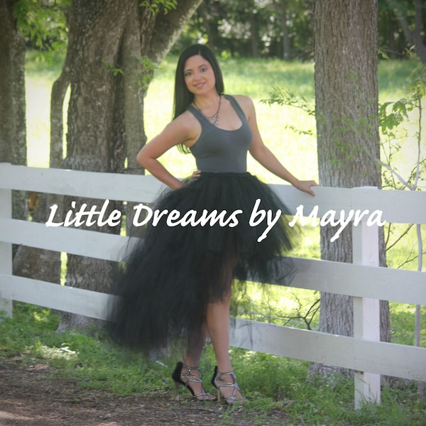 High low tutu skirt available in 35colors, adult tutu, teen tutu skirt, bachelorette tutu skirt