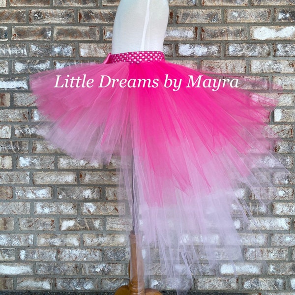 High low tutu skirt your choice of color, Pink princess tutu skirt, Baby tutu, Toddler tutu, Big girl tutu, small adult tutu dress