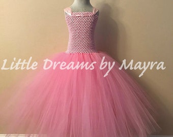 Tutu dress, Plain tutu dress, any color tutu dress, Pink princess tutu dress, Baby tutu, Toddler tutu, Big girl tutu, small adult tutu dress