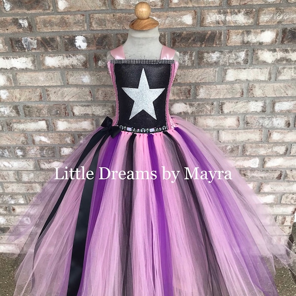 Girls Rock Star Costume Etsy