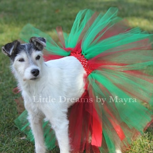 Hunde-Tütü - Doggy Weihnachts-Tütü - Weihnachtsverkauf