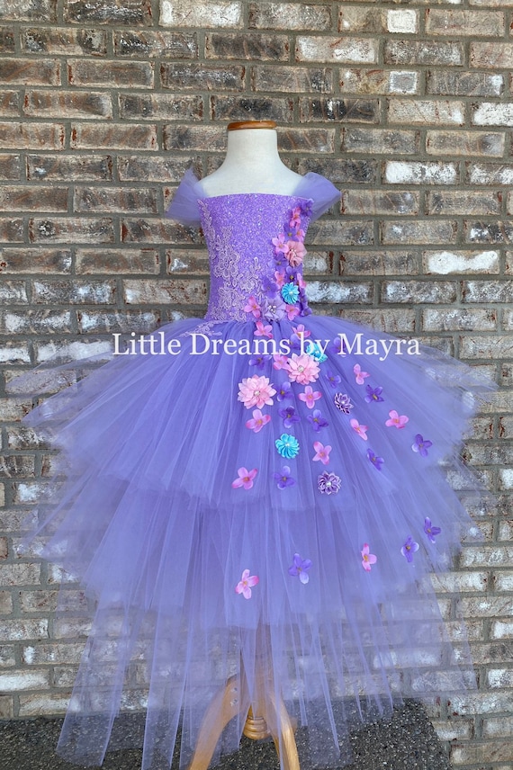 Lavender and Pink Party Dress - Flower Girl Princess Dress Lavender and Pink Party Dress - Flower Girl Princess Dress