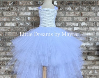 High low tutu dress your choice of color, Cloud tutu dress, Cloud princess tutu dress, Air costume tutu dress, small adult tutu dress