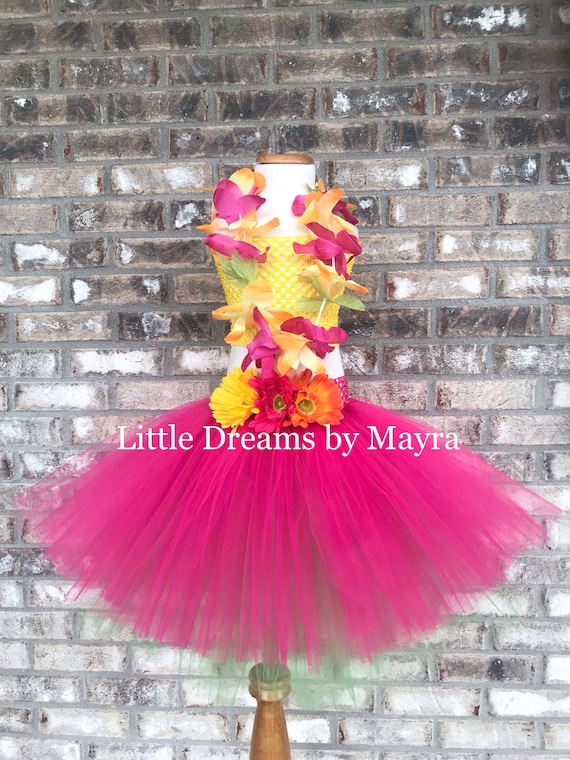 Outfit tutu di ispirazione hawaiana e lei outfit per feste di | Etsy Italia