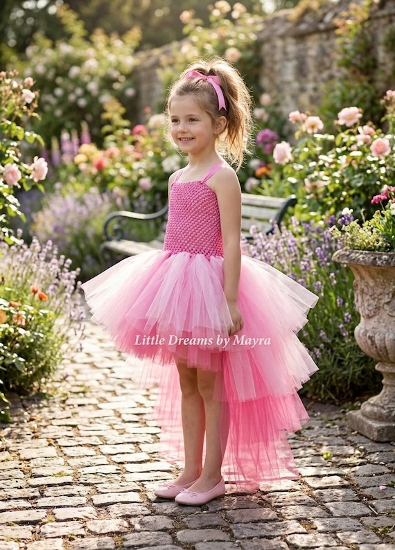 High Low Tutu Dress Your Choice of Color, Fairy Tutu, Princess Tutu Dress, Baby Tutu, Toddler Tutu, Big Girl Tutu, Small Adult Tutu Dress
