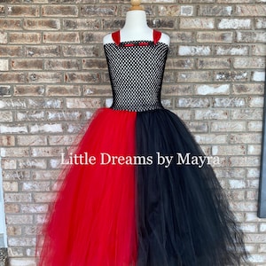 Black and red tutu dress, any color tutu dress, Baby tutu, Toddler tutu, Big girl tutu, small adult tutu dress, Halloween tutu dress